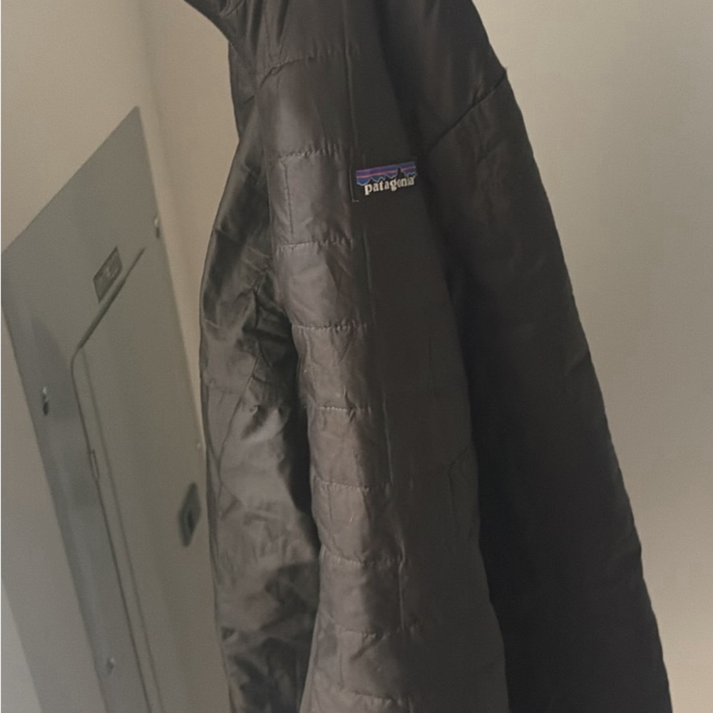 Patagonia Black Nano Puff Jacket XL - Picture 3 of 5